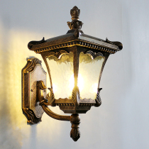 European style garden light Outdoor wall balcony waterproof Retro modern living room stairs simple aisle pastoral led wall light