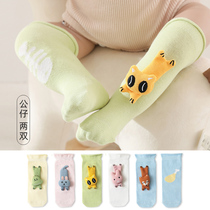 Baby Mid-length Socks Spring Autumn Cartoon Doll Cute Super Cute Toddler Socks Unisex Cotton Socks