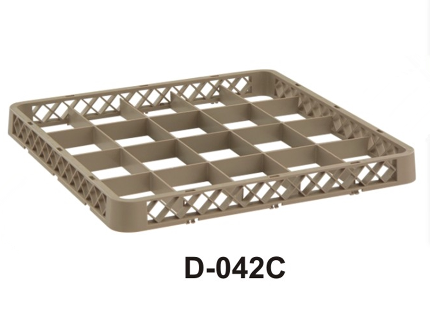 New 20 grid plastic extended basket glass knife and fork storage plate washing sieve wine frame box