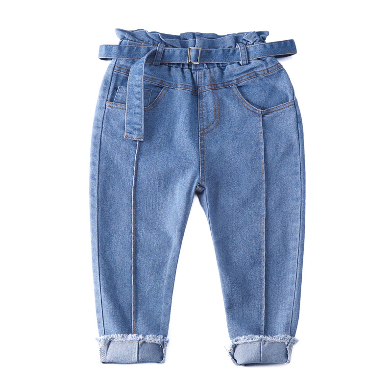 Children's clothes girl jeans in spring new children's clothing new children's jeans in spring