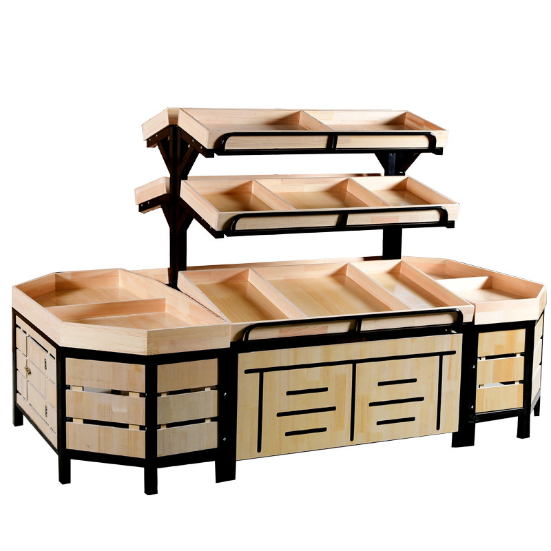 Supermarket fruit shelf display rack Multifunction fruit shelf shelf