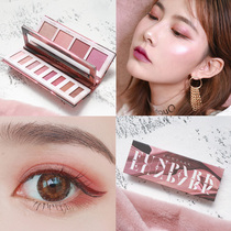 Eye Shadow Blush High Light Integrated Disc Suit Combined Fitting Three-in-one Dual-use Net Red Pearlescent Divine Fairy Eye Shadow Disc