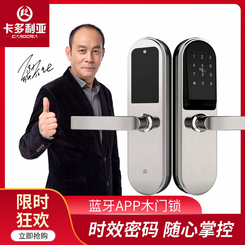 Cedolia Hotel Smart Lock Bluetooth Code Lock Hotel Access Control Card Reader Rental House Door Lock APP Remote Control
