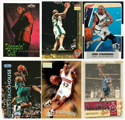 [IR] Звездная карта NBA Fleer Jerry Stackhouse Pit