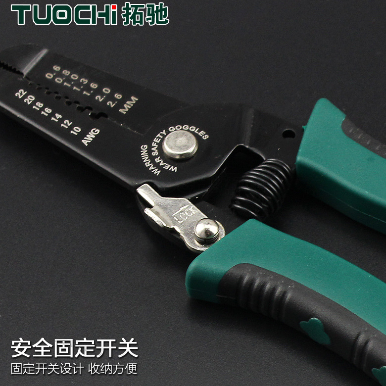 Hướng dẫn tước kìm đa chức năng thợ điện dây máy cắt lột dao lột dao xoắn kìm công cụ kìm dây