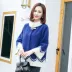 Áo len cộc tay ngắn nhung nhung mùa thu đông mới phiên bản Hàn Quốc của áo khoác len dày dày áo khoác nữ cao cấp Áo khoác ngắn