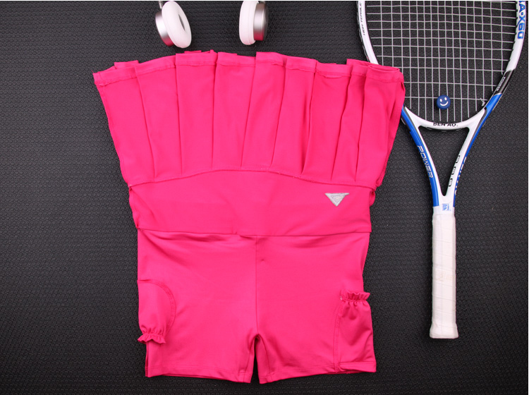 Haoyun cờ thể thao culottes váy nữ nửa chiều dài mùa hè nữ mô hình đích thực với một váy váy quần vợt váy với quần váy quần nike nữ