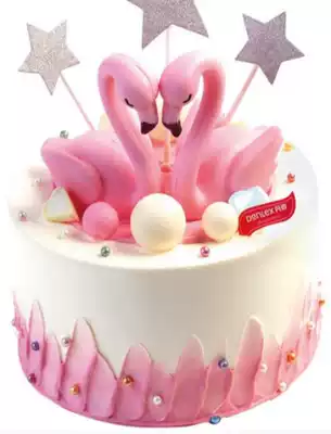 Electronic coupons Net red Qingdao Danxiang birthday cake coupons 6 inch New 159 yuan