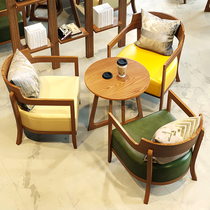 Dessert and tea shop café table and chair combination of convenient leisure negotiation reception sofa table and chair combination