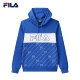 FILA chính thức của nam giới áo len có mũ trùm đầu 2020 mùa đông mới twill LOGO thời trang áo len hợp thời trang nam - Thể thao lông cừu / jumper