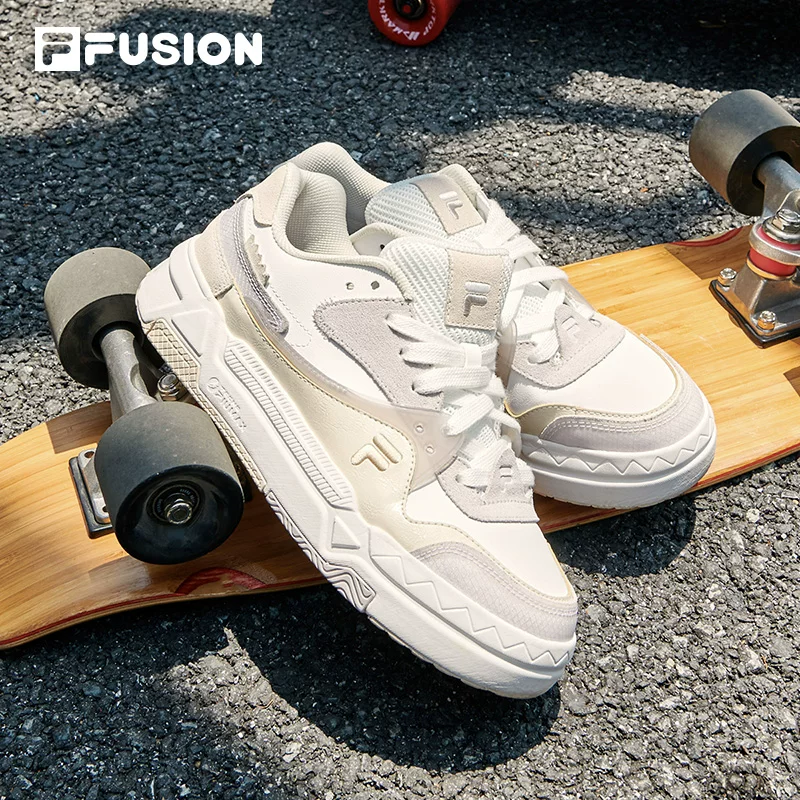 FILA FUSION Фила модный бренд Банковская пара туфли толстая подошва мужская и женская обувь спортивный стиль уличная повседневная обувь