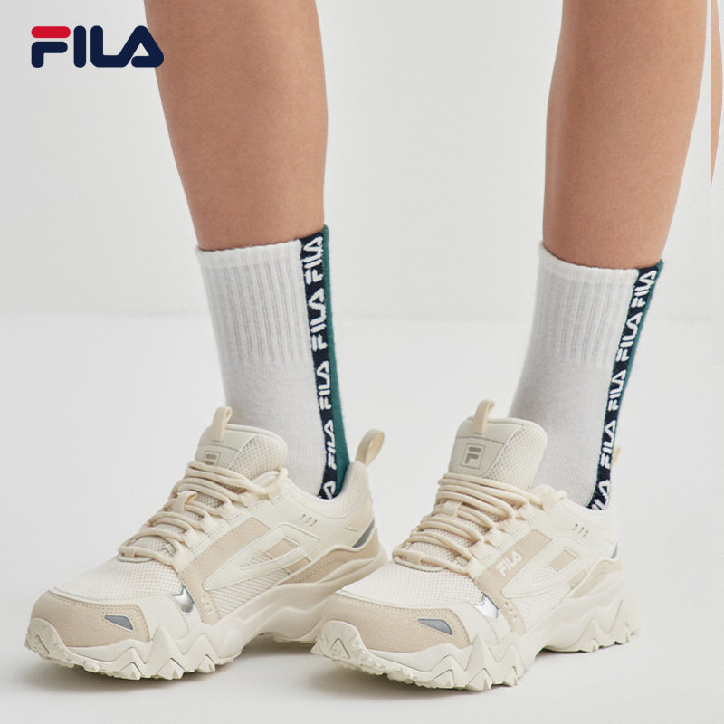 old school filas with the strap