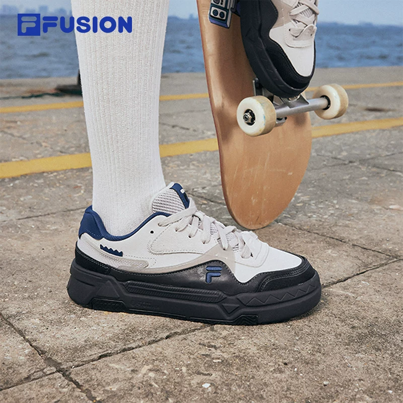 FILA FUSION Фила модный бренд Банковская пара туфли толстая подошва мужская и женская обувь спортивный стиль уличная повседневная обувь