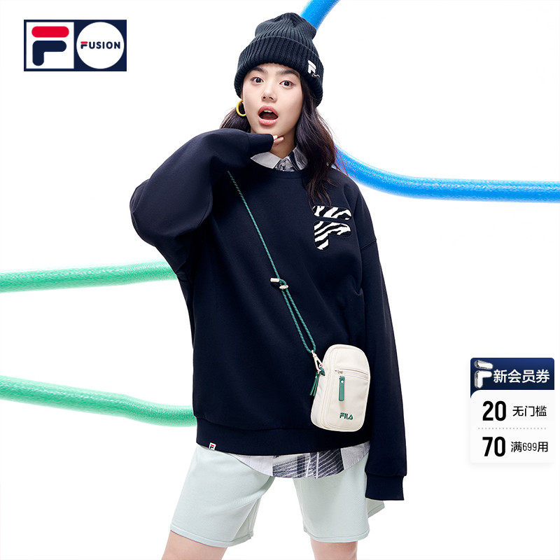 (Cai Xu Kun Tongan) FILA FUSIONFila tide card 2022 Spring lovers' Sports Loose Necropolis