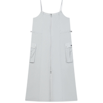 Han Suxis same style FILA official suspender dress 2024 summer new workwear skirt