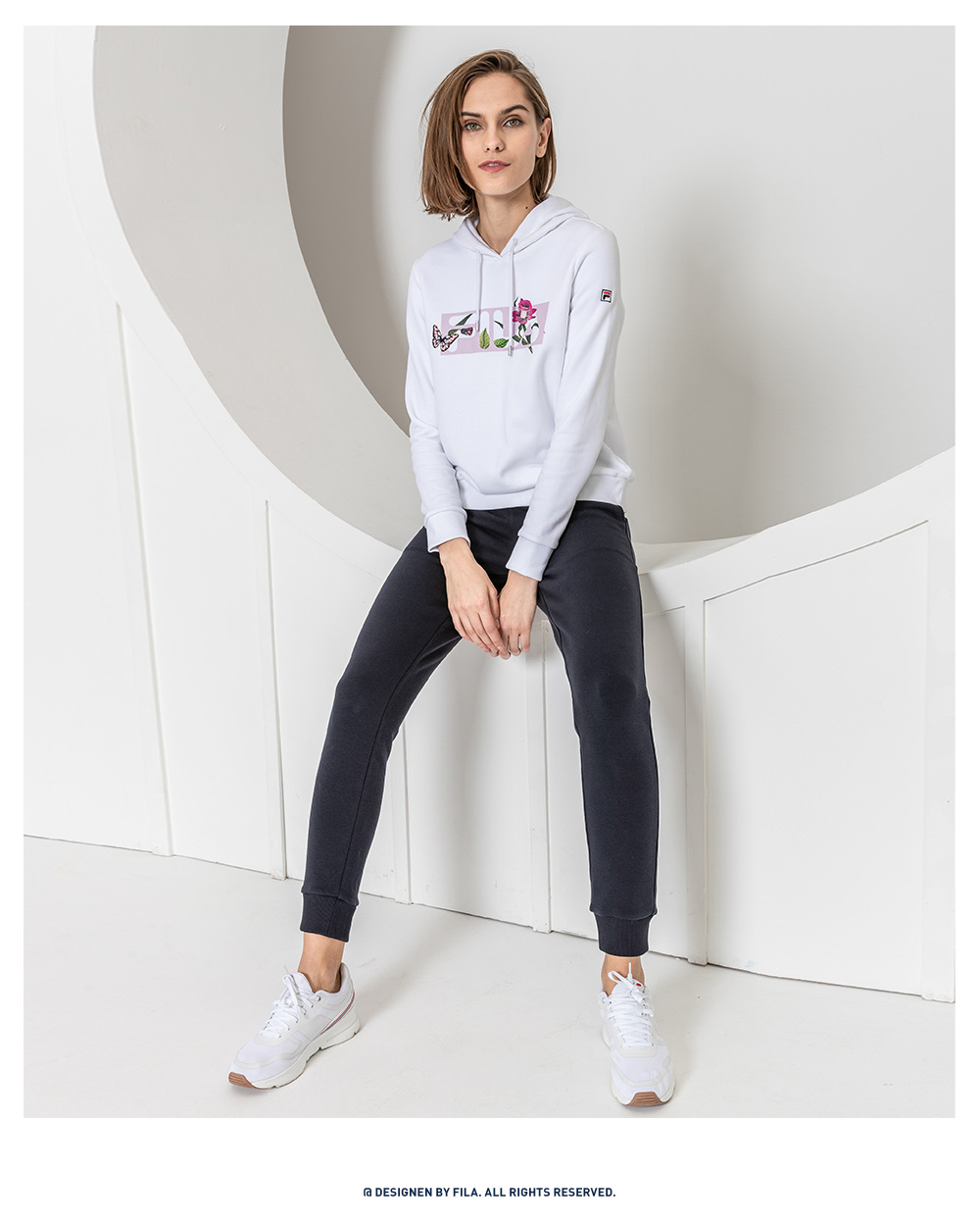 Áo len nữ chính hãng của Fila Fila 2019 mùa xuân mới - Thể thao lông cừu / jumper quần áo thu đông nam 2020
