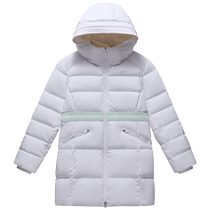 FILA KIDS斐乐童装女大童羽绒服2024冬新款儿童保暖运动中长外套