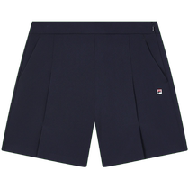 FILA official womens woven shorts 2024 autumn new fashion casual versatile simple pants