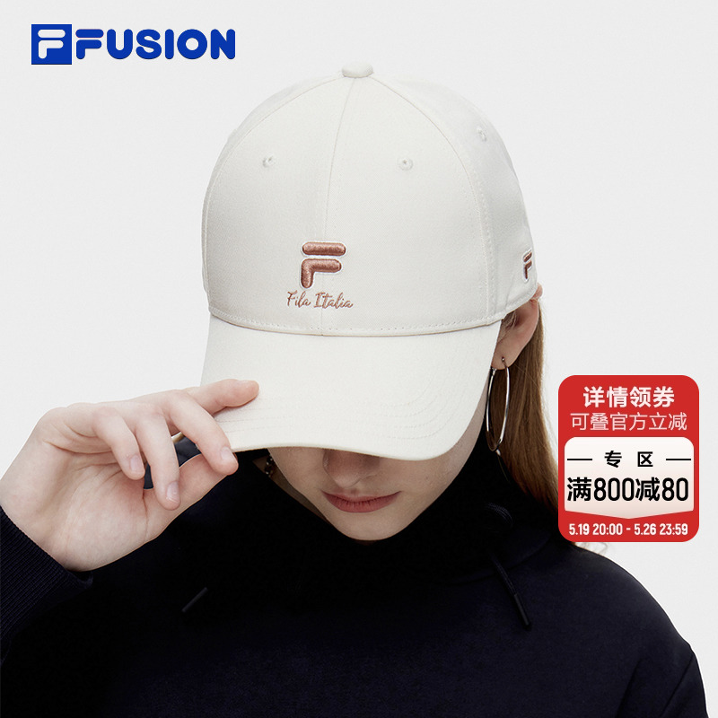 FILA FUSION フィラ スポーツキャップ レディース ピークドキャップ カップル サマー ベースボールキャップ サンハット メンズハット