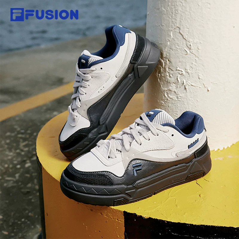 FILA FUSION Фила модный бренд Банковская пара туфли толстая подошва мужская и женская обувь спортивный стиль уличная повседневная обувь