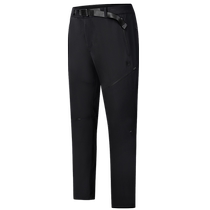 FILA official mens woven trousers 2024 summer new simple basic outdoor sports straight pants