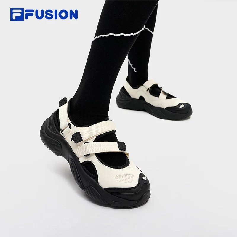 Туфли-сандалии FILA FUSION Mary Jane Conch, спортивные, летние, дышащие, на липучке, повседневные женские туфли