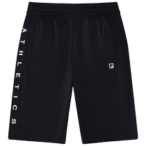 FILA KIDS childrens clothing boys and girls shorts summer childrens sports quick-drying cool knitted five-quarter pants trendy