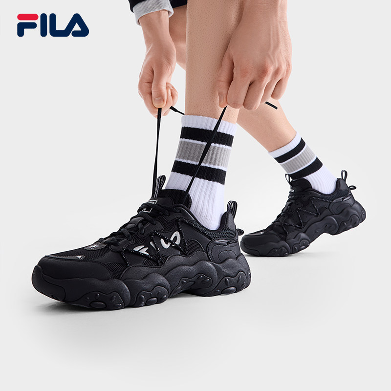 FILA/ официальная обувь для папы с кошачьим когтем 6; мужская обувь; коллекция 2025 года; новинка осени; повседневная обувь; спортивная обувь на толстой подошве Изображение 1