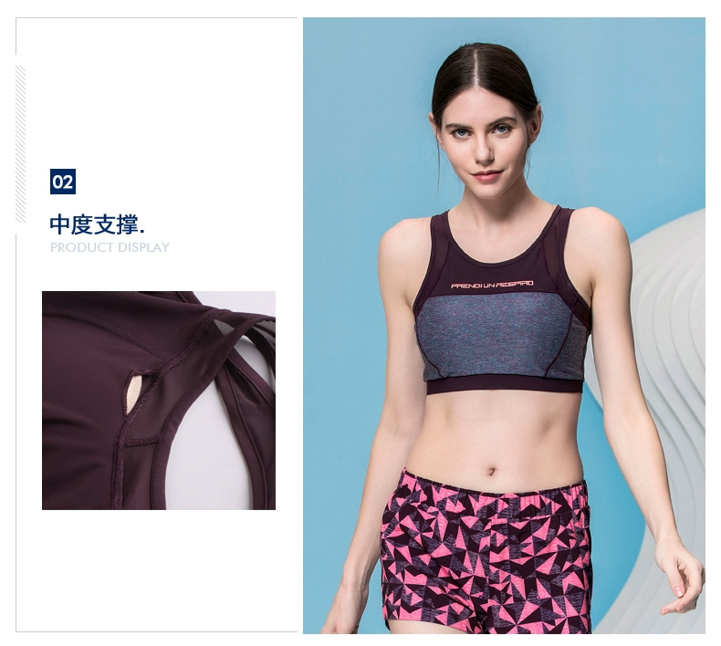 FILA Fila vòng cao với cùng một đoạn RED loạt thể thao đồ lót 2018 mùa hè mới độ ẩm wicking BRA áo tập puma