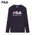 Áo thun nữ tay dài của Fila Fila chính thức 2018 mùa thu mới thể thao và giải trí lớn áo sơ mi thể thao nữ áo ba lỗ tập gym nữ Áo phông thể thao