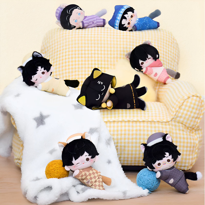 Official Super Vitality Factory Lord of Mysteries Blind Box Sleepy Cat Series Peripheral Dolls Keychains Figurines Trendy Toys