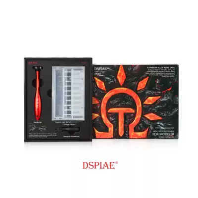Shock wave DSPIAE model tool aluminum alloy electric drill set (with 0 3-1 2MM)AT-HD