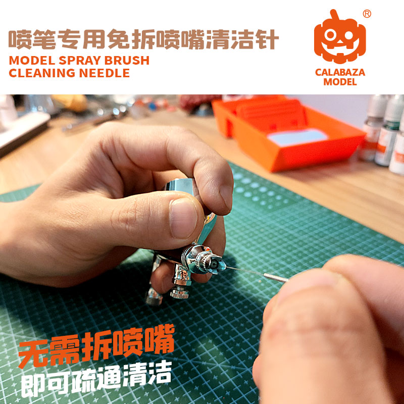Blaster pumpkin model calabaza model airbrush cleaning free nozzle 0 2 0 3 0 5