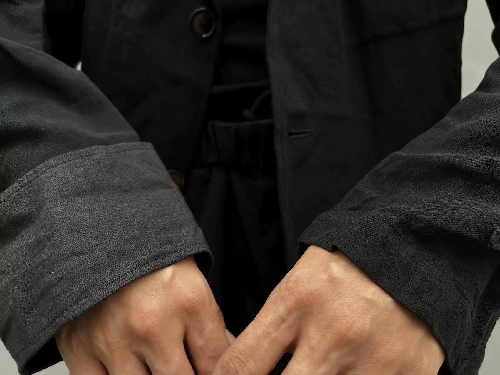 Куртка-пиджак из хлопка и льна в стиле Y's by Yohji Yamamoto мужская, оригинальная, с неразобранной биркой, пятно