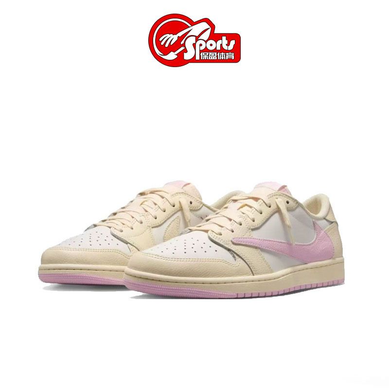 Jordan Air Jordan 1 Low X Travis Scott Casual Sneakers Basketball Shoes Iq7604