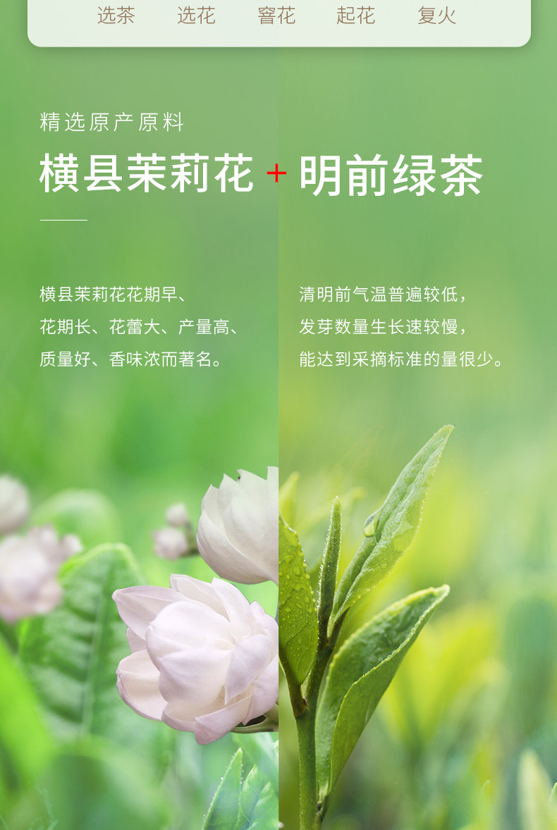 隽永天香 特级浓香型茉莉花茶 50g 天猫优惠券折后￥9.9包邮（￥29.9-20）