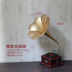 đầu đĩa than aiwa	 Retro Vintage Old Gramophone Vinyl Recorder Model Bar Cafe Cửa sổ trang trí tủ rượu - Máy hát 	máy nghe nhạc đĩa than cũ Máy hát