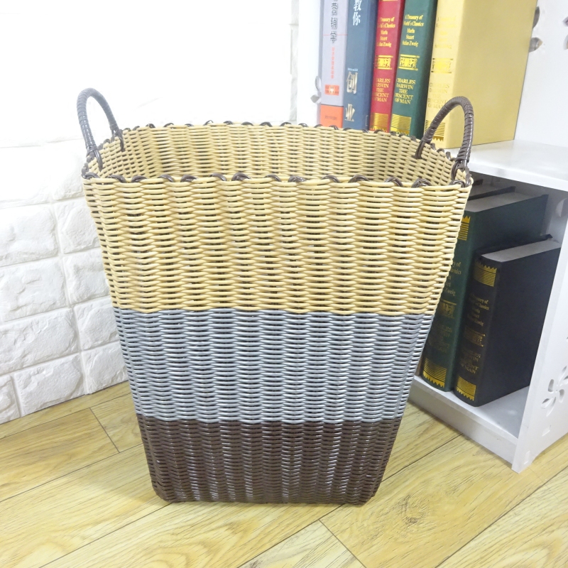 Special Size Dirty Laundry Basket Clothing Laundry Basket Dirty Laundry Clothing Containing Basket Plastic Woven Basket Children Toy Box Dirty Laundry Basket-Taobao