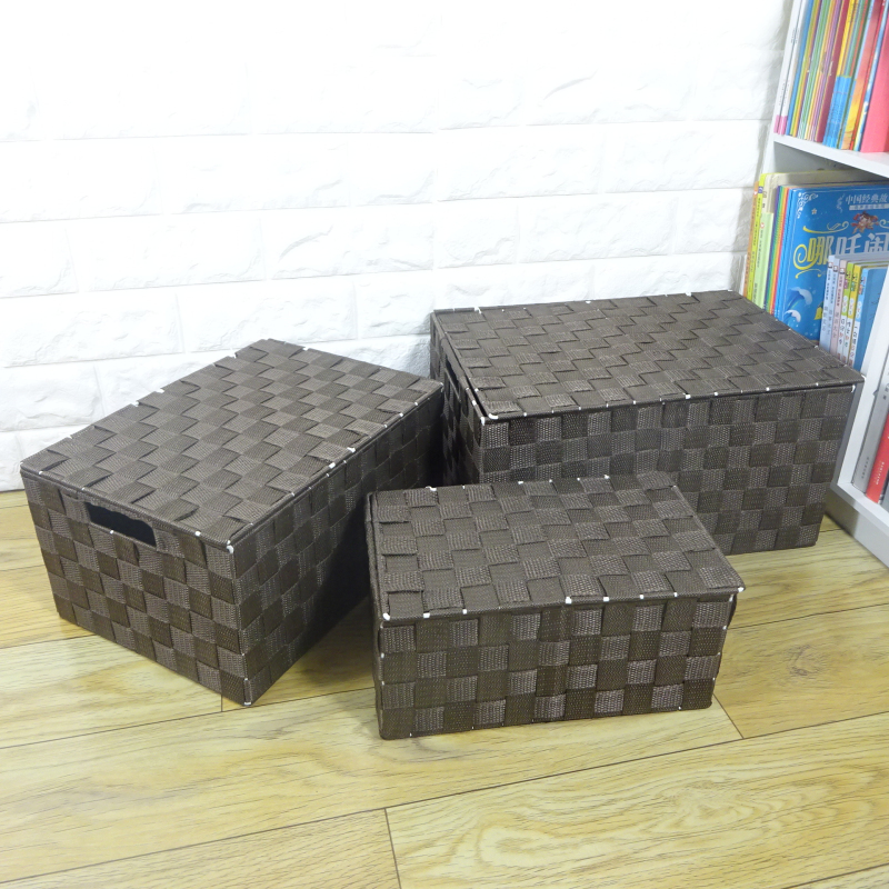 Large number plastic containing box bed bottom covered containing clothing box storage box containing box woven containing basket lingerie box-Taobao