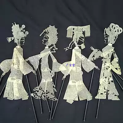 Shadow play props with operating levers, dynamic characters, talents, beautiful women, Xiaosheng Huadan, natural colors, handmade diy coloring