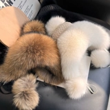 Модная зимняя милая флисовая удерживающая тепло шапка