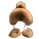 Модная зимняя милая флисовая удерживающая тепло шапка