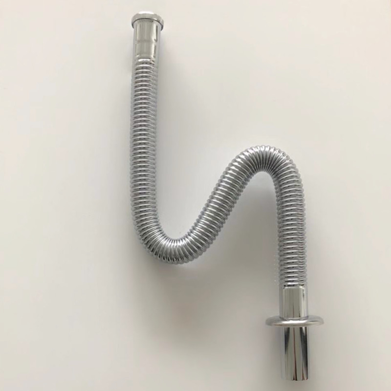 Amico all-copper washbasin washbasin mop pool sewer pipe sewer S-curved downpipe deodorant PS2 - Taobao