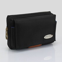 Apple 5s geriatric mobile phone small purse can wear leather strap casual mini canvas Oxford cloth mens cigarette packs