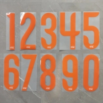 2016 Chinese Super League AFC player number genuine Jersey printing number football uniform AFC champion number Chinese Super League number