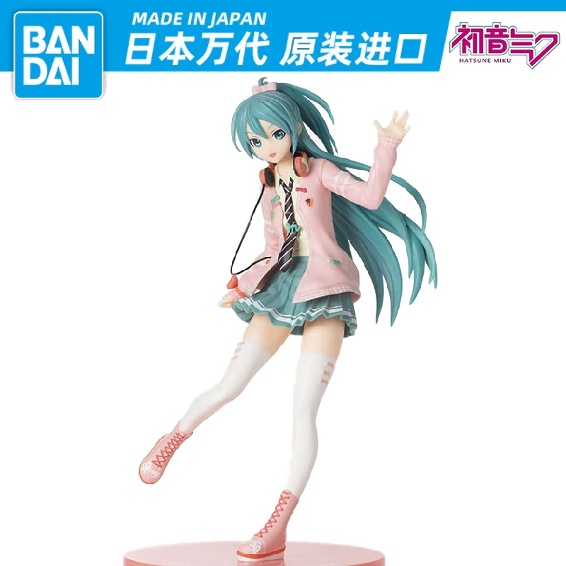 Фигурка Bandai Hatsune Miku, официальная коллекционная, высота 14–31 см, сделано в Японии