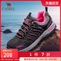 Camel Hiking Shoes Women Waterproof Non-Slip Breathable Outdoor Sneakers Women Summer Bovine Sole Durable Hiking Shoes