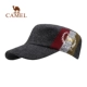 CAMEL lạc đà ngoài trời mũ len mũ ấm visor nam và nữ mũ quân đội