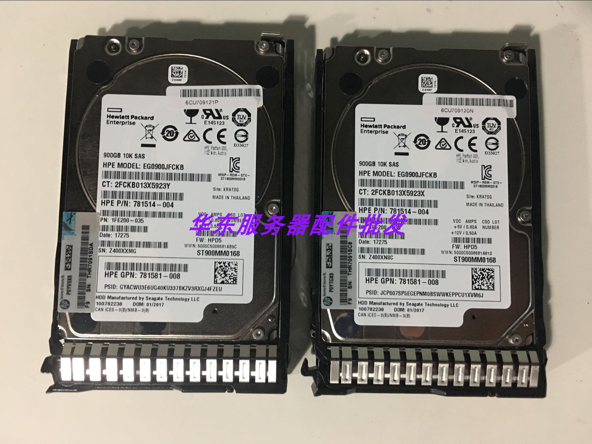 Original HP 900G 785069-B21 785411-001 G9 SAS 2 5 10K server hard disk