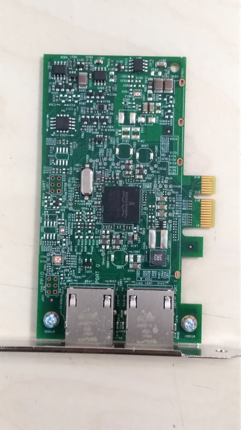 Original IBM 90Y9373 90y9372 PCI-E dual-port Gigabit server network card Broadcom BCM5720